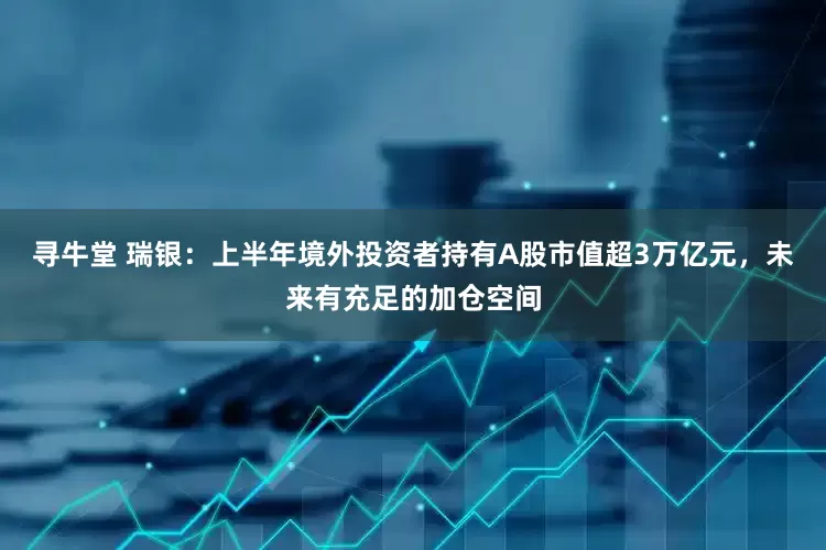 寻牛堂 瑞银：上半年境外投资者持有A股市值超3万亿元，未来有充足的加仓空间